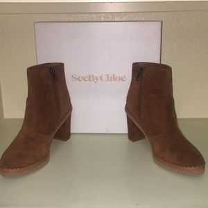 See by Chloe ankle boots, size 39
